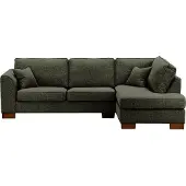 Wintech Canapé d'angle droit Avos avec fonction lit-Vitolini 097-1714-dark oak