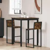 Prolenta Maison Exclusive - Table d'appoint en bois stratifié, forme carrée