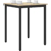 Syfax Table de salle à manger / Table de repas 60 x 60 x 75 cm MÉTAL