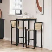 Prolenta Maison Exclusive - Table d'appoint en bois stratifié, forme carrée