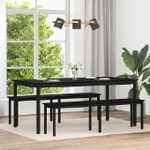 Prolenta Table exclusive - Dimensions : 180 x 90 x 75 cm - Matériau : bois composite - Forme : rectangulaire