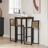Prolenta Maison Exclusive - Table d'appoint en bois stratifié, forme carrée