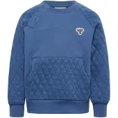 Hummel Mini Loose Quilt Poc Sweatshirt Bleu 80 cm Enfants