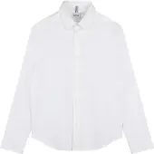 BOSS J52675 Long Sleeve Shirt Blanc 8 Years Garçon