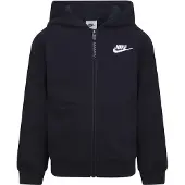 Nike Kids Veste de survêtement 'Club Fleece' noir / blanc