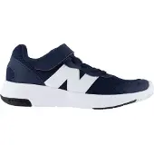 New Balance unisex pour enfant. PT578V1 Baskets 578v1 Bungee Lace bleu marine (35), Plat, Velcro, Sport, Mesh, mode enfantine