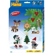 Hama Ensemble de perles Midi - 2000 pces - Noël - - UneTaille - Perles