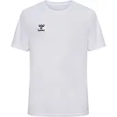 Hummel T-Shirt fonctionnel 'Essential' noir / blanc
