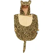 Den Goda Fen Leopard Baby Costume Doré 12 Months-4 Years Enfants