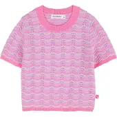 Billieblush U21944 Short Sleeve Sweater Rose 10 Years Fille