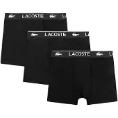 Lacoste Kids 946518 Boxers 3 Units Noir M Garçon