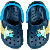 Crocs Sandales av. Lumière - Classic Clog T - Marine av. OVNI - - 22/23 - Chaussures Clignotantes