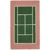 OYOY Tapis de tennis rose