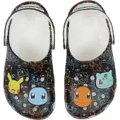 Crocs Sabot Plate à Enfiler Enfant Pokemon Print Cls Clg