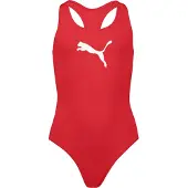 Puma Racerback Swimsuit Rouge 9-10 Years Fille