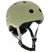 Scoot & Ride Casque de Vélo - Olive - - 45-51 cm - Casque de Vélo