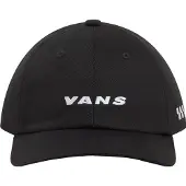Vans Check Side Curved Bill Junior Cap Noir Enfants