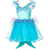 Souza Déguisement - Sirène - Maryna - Vert/Violet - - 5-7 ans (110-122) - Costumes