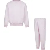 Nike Ensemble de Jogging - Sweat-shirt/Pantalon de Jogging - Ros - - 7 ans (122) - Ensemble de Jogging