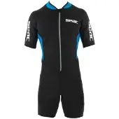 Seac Sub Look 2.5 Mm Short Sleeve Shorty Bleu,Noir S Homme