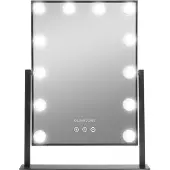 Gillian Jones Miroir de maquillage - 12 LED/Touch - Noir - - UneTaille - Miroir