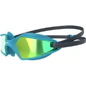 Speedo Hydropulse Junior Mirror Swimming Goggles Bleu Enfants