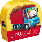 Crocodile Creek Mini Puzzle Go le chien - 12 pcs