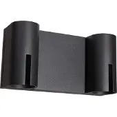 ITALUX Rovigo, applique d'extérieur moderne noire 603-2/BK-9