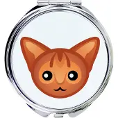 Art-Dog Miroir de poche Abyssin de la marque