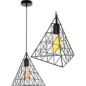 Toolight Lampe Suspendue Lh2058 Black
