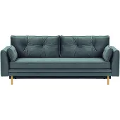 Wintech Canapé convertible avec coffre de rangement Magnus-Velluto 12-like oak