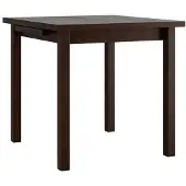 Mirjan 24 Table de cuisine extensible 80x80 cm ARGYLE 7 – noyer