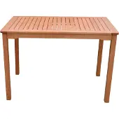 Garden Pleasure 985158 Gartentisch Pittsburgh braun rechteckig