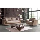 JV Möbel Ensemble De Canapés 3+1 Places Fauteuil Moderne