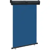 Syfax Auvent latéral de balcon 125x250 cm Bleu