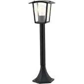 Rabalux 7128 Lampadaire extérieur Taverna, E27, aluminium, noir, classique, 60cm