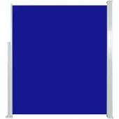 Syfax Auvent latéral rétractable 160 x 500 cm Bleu