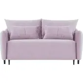 Wintech Dwuosobowa sofa rozkładana Zoya-Velluto 14-black
