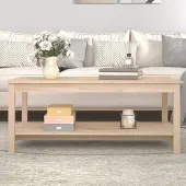 Prolenta Maison Exclusive - Table basse 110x55x45 cm en pin massif