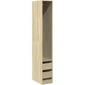 vidaXL Armoire Chêne Sonoma 30x50x200 cm Bois composite
