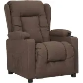 Prolenta Maison Exclusive - Relaxsessel Taupe Stoff