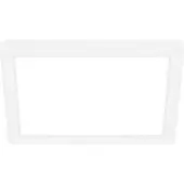 Briloner SLIM CASE Plafonnier LED, lumière indirecte, lumière blanche neutre, blanc, 19 x 19 x 3 cm