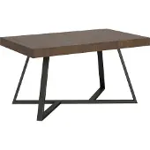 Ityhome - Table extensible 160/264x90 cm Booster noyer pieds anthracite