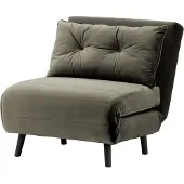 Wintech Fauteuil convertible Flic - large de 77 cm-Velluto 19-black