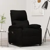 Prolenta Maison Exclusive - Fauteuil relax électrique noir tissu