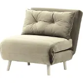Wintech Fauteuil convertible Flic - large de 77 cm-Velluto 17-white