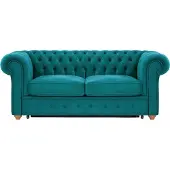 Wintech Chesterfield Max Borneo – Canapé deux places convertible-Velluto 36-aveo