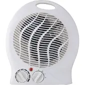 Solight KP06 ventilateur d'air chaud 2000W avec thermostat, 3 modes, blanc
