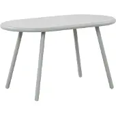 CLP Table basse Velva - 45 x 80 x 45 cm - Turquoise