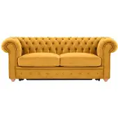 Wintech Chesterfield Max Borneo – Canapé trois places convertible avec sommier-Velluto 8-aveo